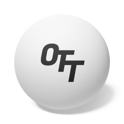 OTT Pong Balls, 6 pcs